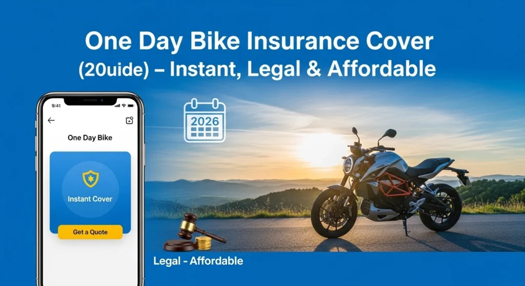 1 Day Motorbike Insurance Cover